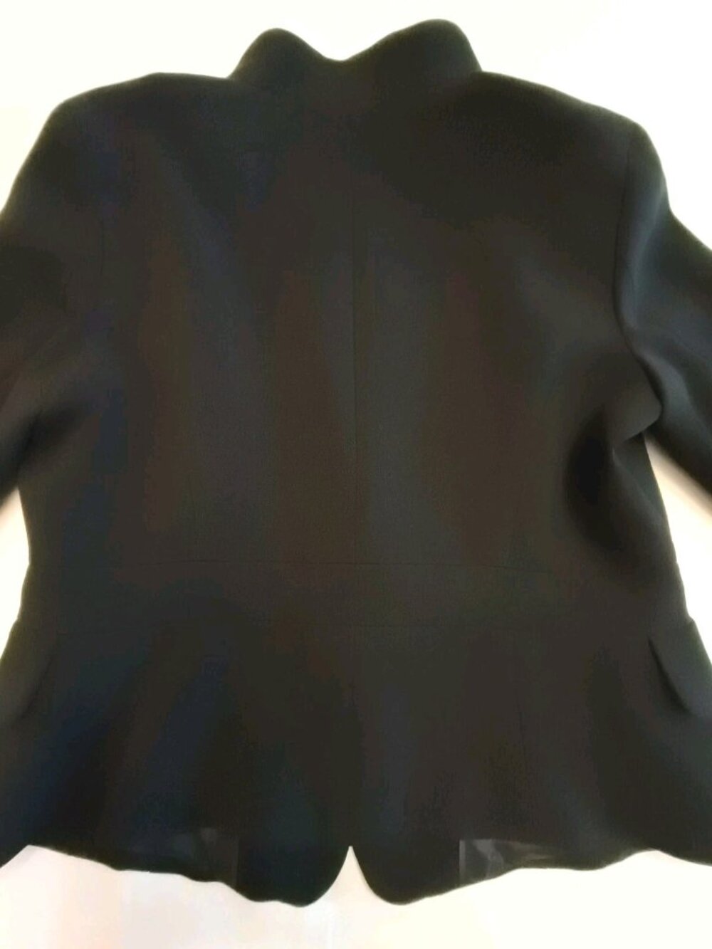 Talbots Petites Stretch Black One‑Button Blazer – Women’s Size 8 - Picture 5 of 11
